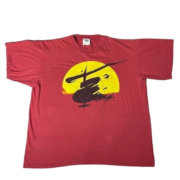 Vintage 1990’s Single Stitch Miss Saigon T-Shirt | 2-Sided | XL - Picture 1 of 4